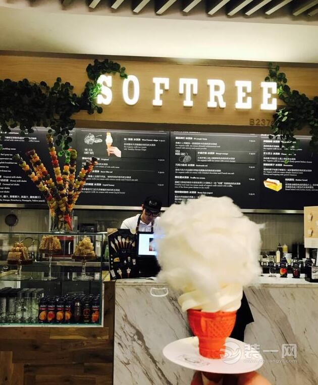 20款冰淇淋店装修效果图参考 下个网红店就是你开的